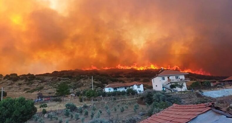 Manisa’daki orman yangını kontrol altına alındı