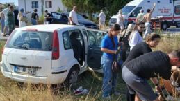 Balıkesir’de trafik kazası: 2 yaralı #balikesir