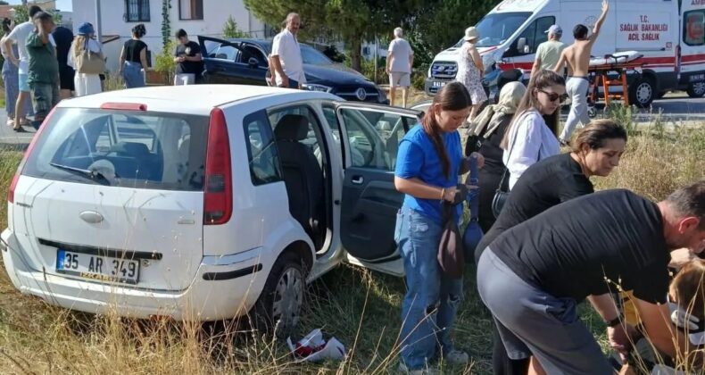 Balıkesir’de trafik kazası: 2 yaralı #balikesir