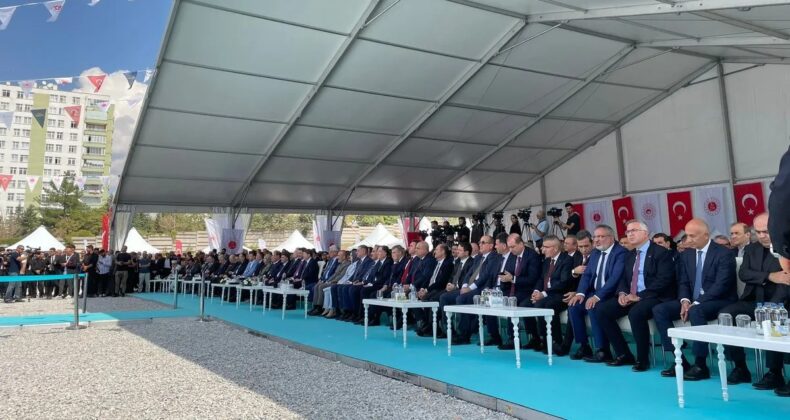 Yeni Ankara Adalet Sarayı’nın temeli atıldı