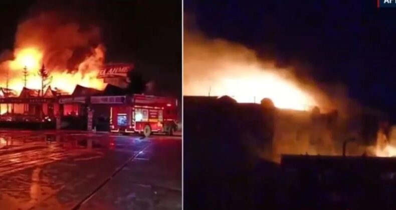 Son dakika: Afyonkarahisar’da akaryakıt istasyonundaki restoranda yangın çıktı!