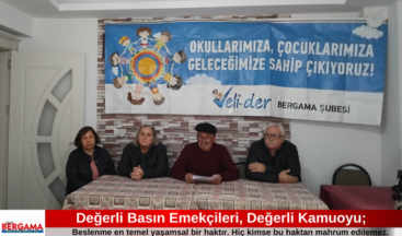 Değerli Basın Emekçileri, Değerli Kamuoyu;