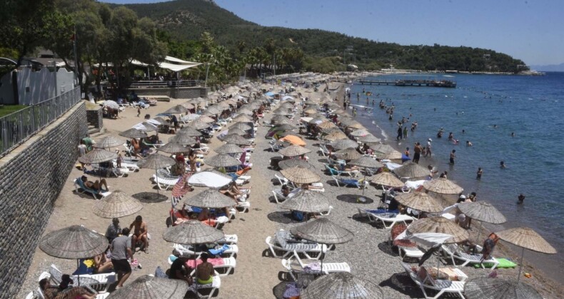 Bodrum’a turist akını sürüyor