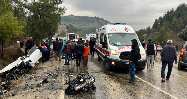 Kahramanmaraş’ta feci kaza: 3’ü ağır, 10 yaralı