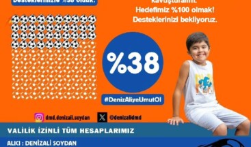 Mersin’li Deniz Ali için valilik izinli kampanya başlatıldı: İlacımız 3,2 milyon dolar