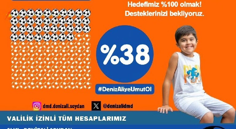 Mersin’li Deniz Ali için valilik izinli kampanya başlatıldı: İlacımız 3,2 milyon dolar