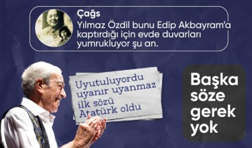 Edip Akbayram’ın yoğun bakımdaki ‘Atatürk’ sözleri sosyal medyada gündem oldu