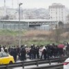 İstanbul’da viyadük düzenleme çalışması! Metro hattını kullanan yolcular isyan etti